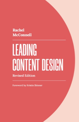 Cover of Leading Content Design